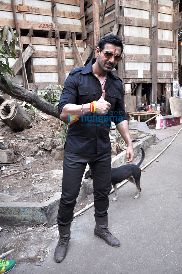 john abraham snapped promoting shootout at wadala 7