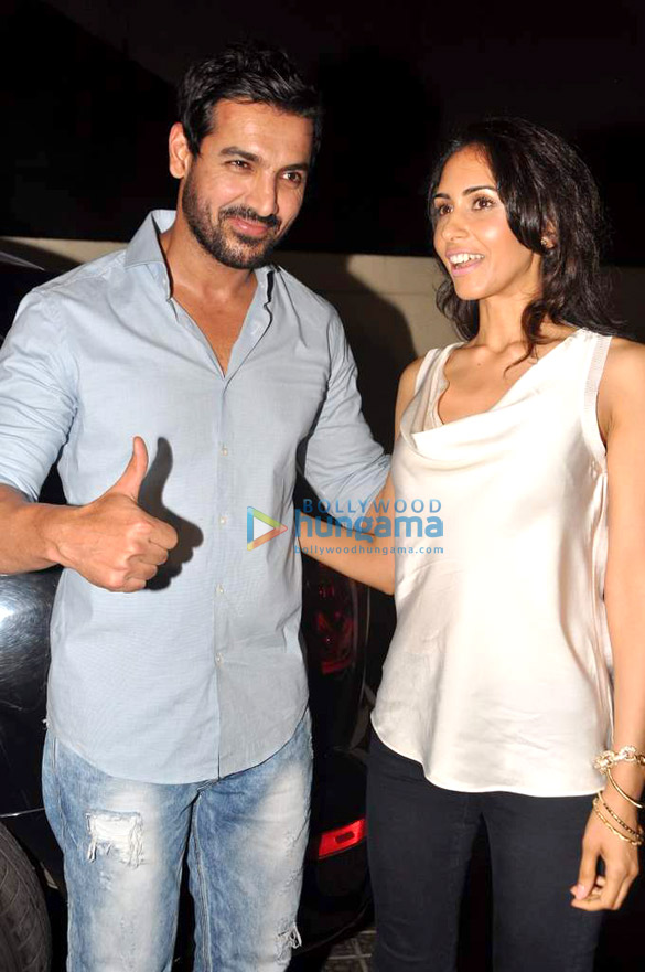 john hosts special screening of shootout at wadala 2