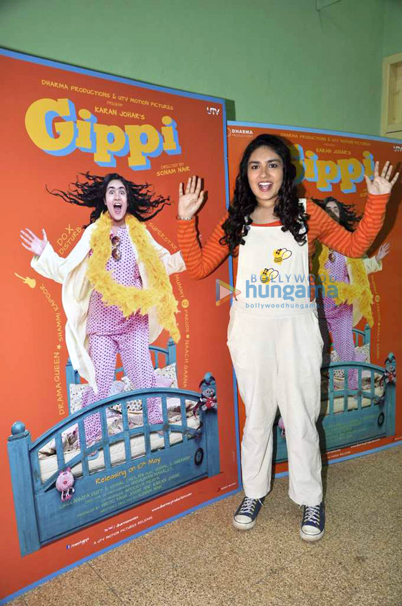 press meet of the film gippi 9