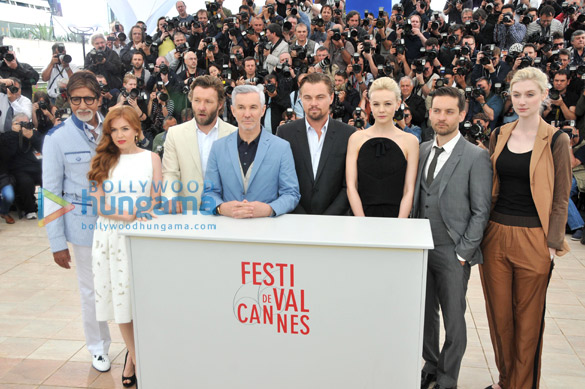 amitabh at the great gatsby photocall at cannes film festival 2013 2