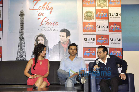 preity sophie promote ishkq in paris 6