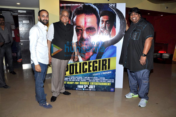 priya dutt kumar gaurav at the first look launch of policegiri 6