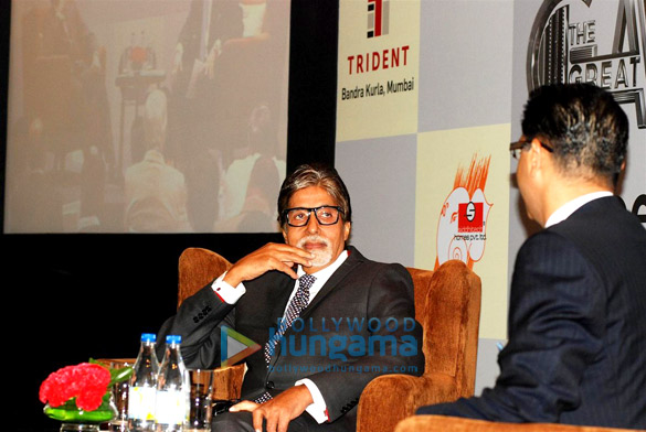 big b at the press conference of the great gatsby in gujarat 7