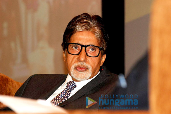 big b at the press conference of the great gatsby in gujarat 13