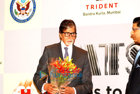 big b at the press conference of the great gatsby in gujarat 8