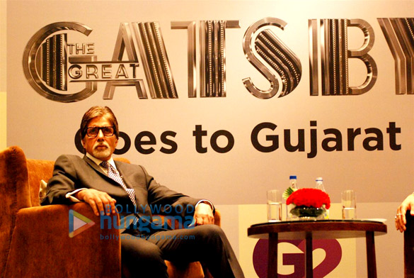 big b at the press conference of the great gatsby in gujarat 5