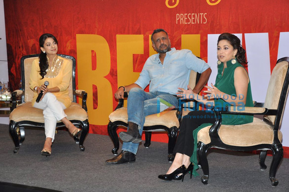 madhuri juhi anubhav at the launch of believe campaign for women 3
