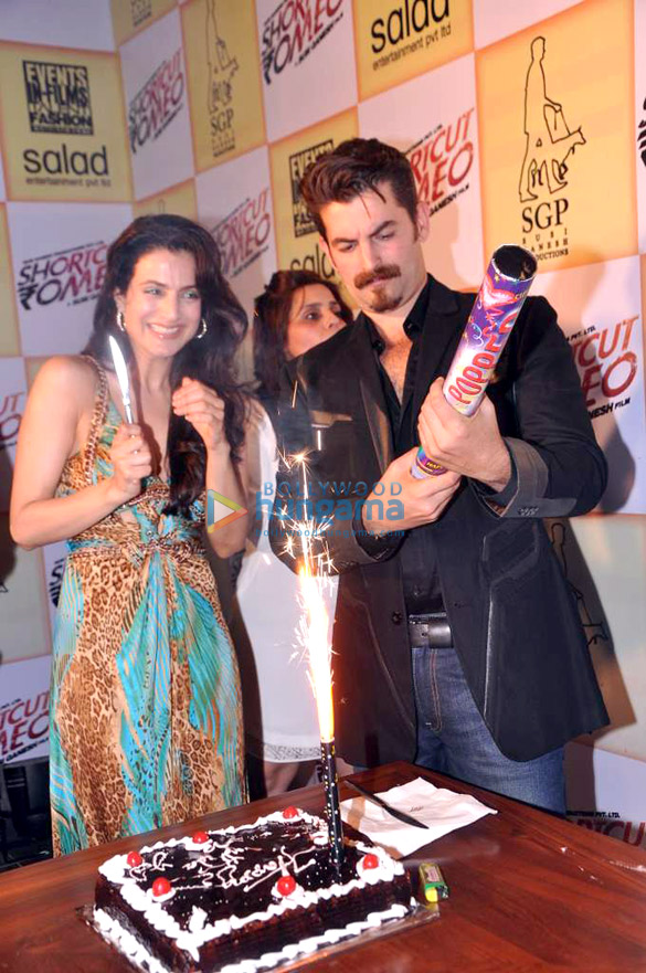 ameesha patels birthday bash promotion of shortcut romeo 2