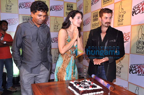 ameesha patels birthday bash promotion of shortcut romeo 3