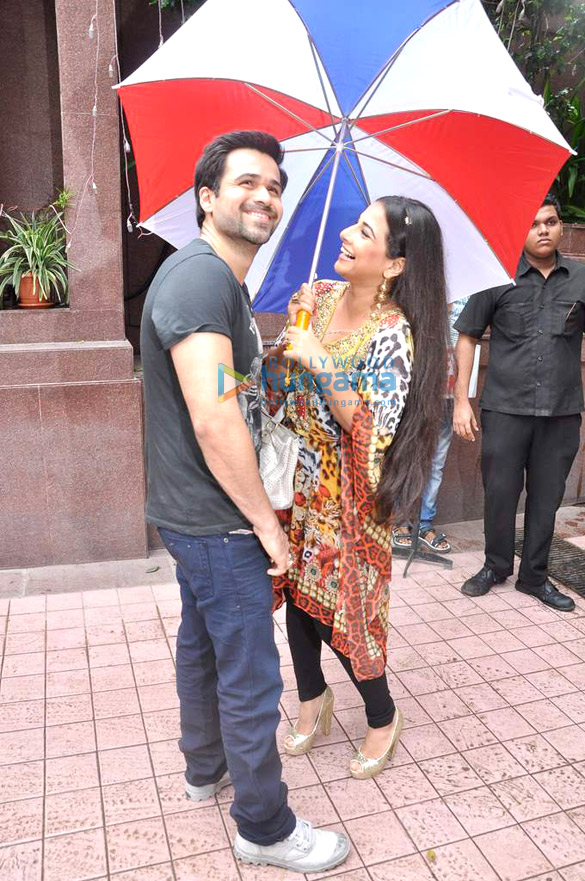 vidya emraan at the promotion of ghanchakkar 17