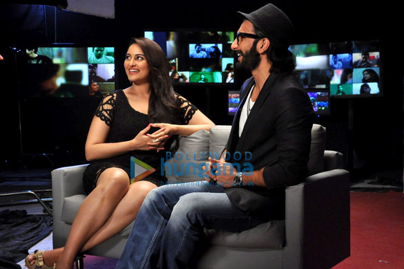 promotion of lootera on the sets of utv bindass emotional atyachaar 4
