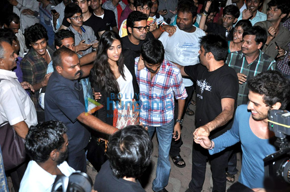 sonam dhanush meet fans at chandan cinema 11