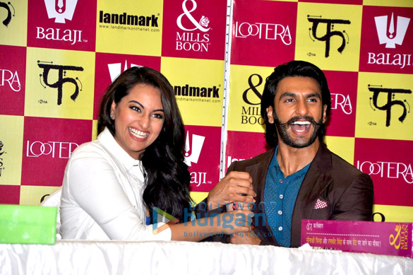 ranveer and sonakshi launch lootera mills boons collectors series 5