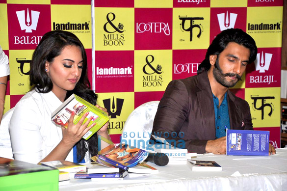 ranveer and sonakshi launch lootera mills boons collectors series 7