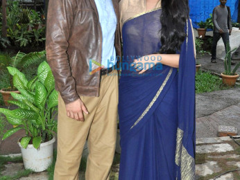 Ranveer Singh On the sets of Uttaran to promote the film Lootera Media