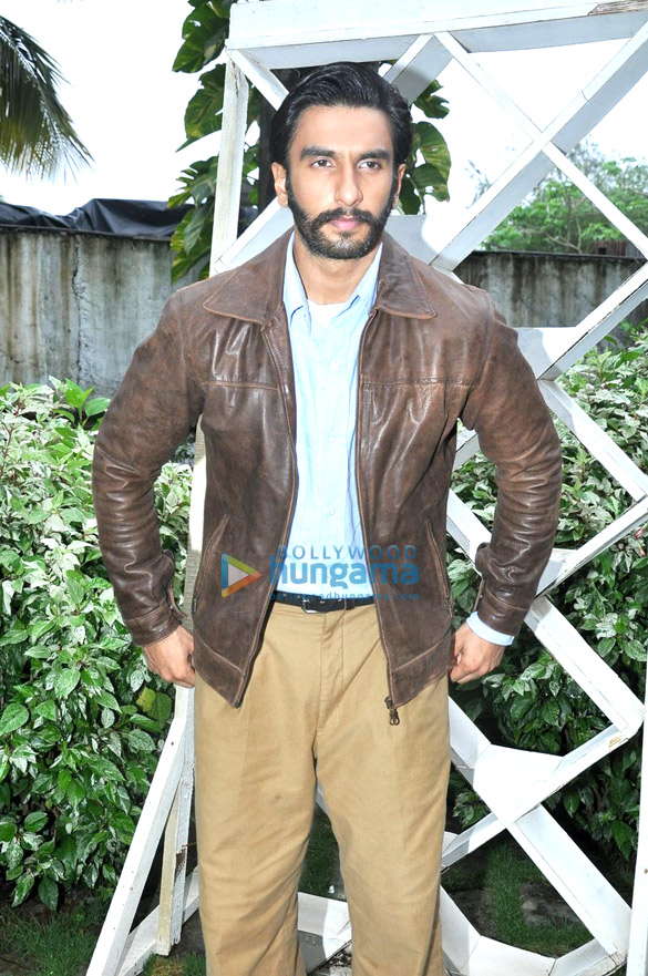 Ranveer Singh On the sets of Uttaran to promote the film Lootera Media