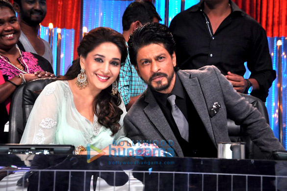 shahrukh madhuri on jhalak dikhhla jaa chennai express special shoot 3