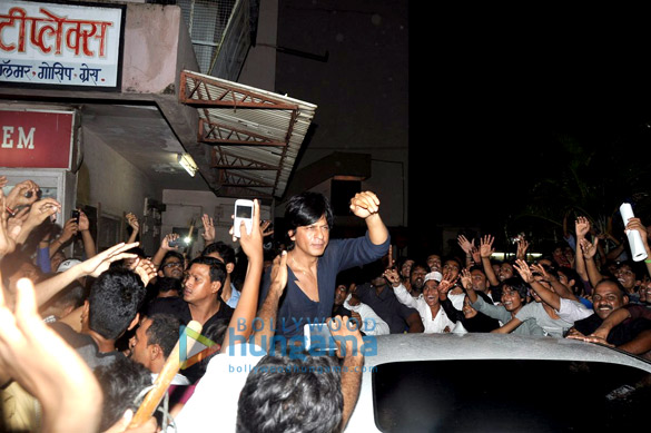 shahrukh rohit shetty promote chennai express at gaiety bandra 4