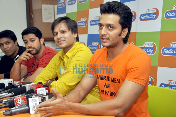 promotion of grand masti at 91 1 fm radio city 5