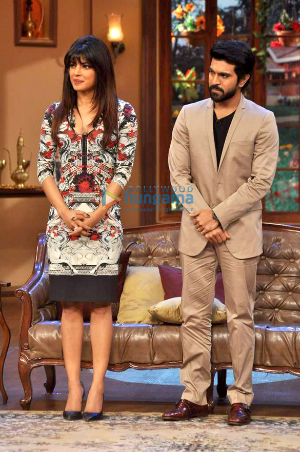priyanka ram charan promote zanjeer on comedy nights with kapil 9