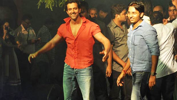 Hrithik Roshan At Dahi Handi Celebration In Ghatkopar