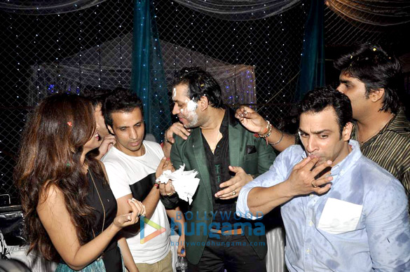 rakhi sawant snapped at raajs birthday 5