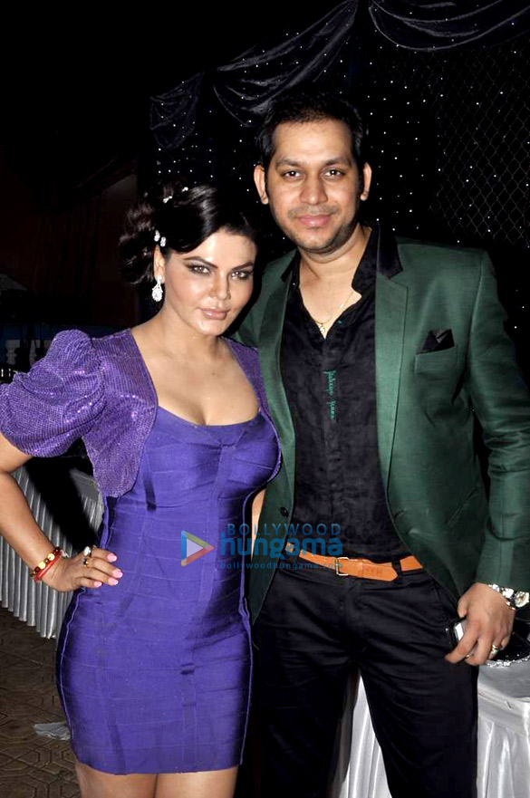 rakhi sawant snapped at raajs birthday 12
