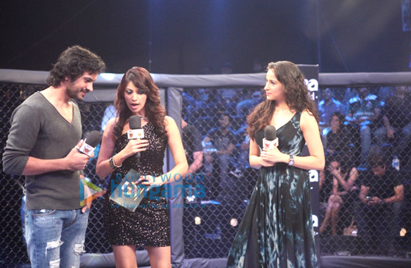 star cast of ishk actually attend super fight league 30 31 3
