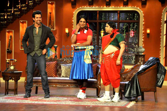 hrithik promotes krrish 3 on comedy nights with kapil 6
