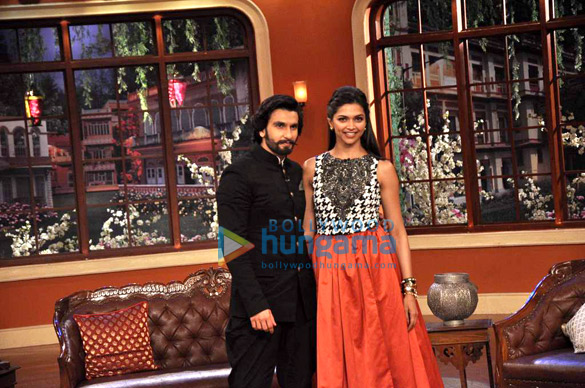 deepika ranveer on the sets of comedy nights with kapil 5