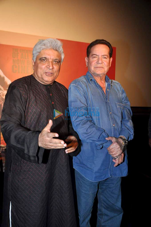 salim javed at the launch of sholay 3d 5
