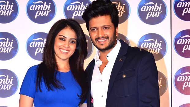 Riteish-Genelia At The Launch Of ‘Ambi Pur – Refresh Ur Love’ Campaign