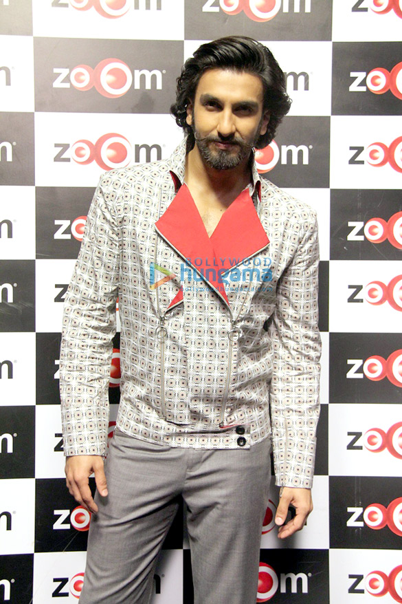 ranveer singh deepika padukone visit the zoom studio 5
