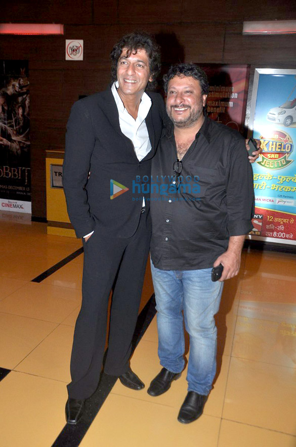 sonali chunky tigmanshu at the special screening of bullet raja 3