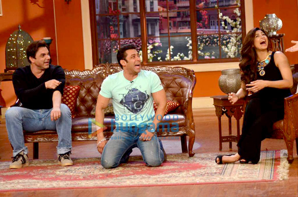 salman promotes jai ho on comedy nights with kapil 14