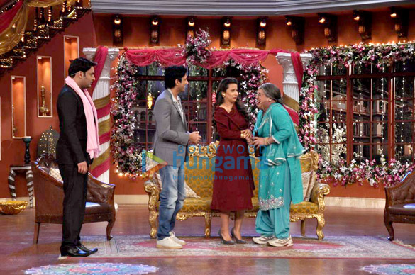promotion of shaadi ke side effects on comedy nights with kapil 4
