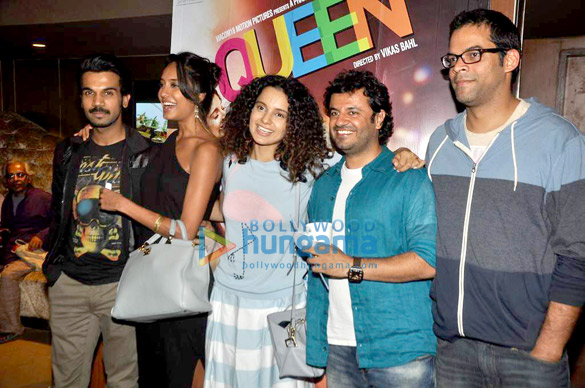 special screening of queen at pvr juhu 2