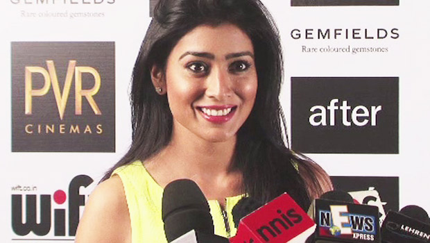 Shriya Saran At National Anthem Launch By WIFT
