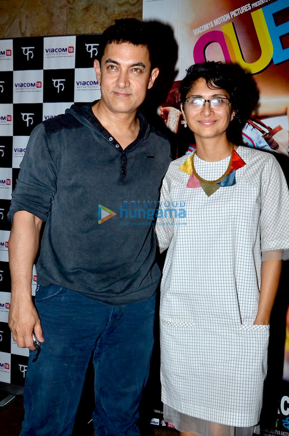 aamir khan at the special screening of queen 8