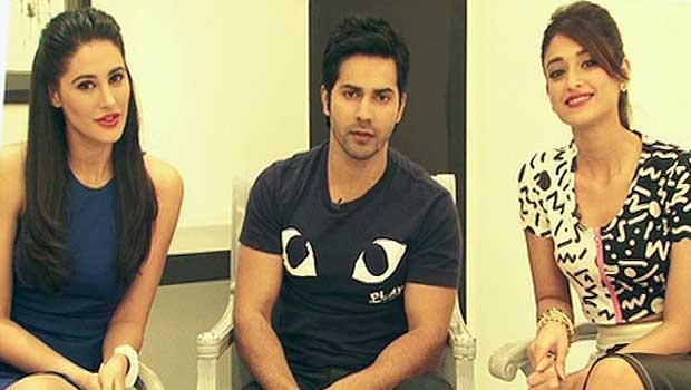 Varun Dhawan- Ileana Dcruz- Nargis Fakhri’s Fun Exclusive On ‘Main Tera Hero’ Part 1