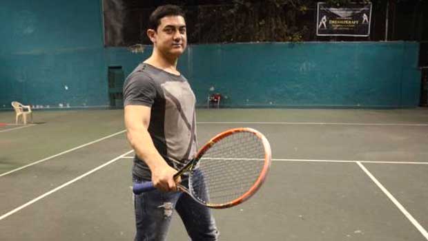Aamir Khan At ‘All India Open Women’s Tennis Tournament’