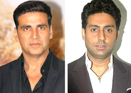 Akshay Kumar and Abhishek Bachchan together in Housefull 3 Akshay Kumar and Abhishek Bachchan together in Housefull 3