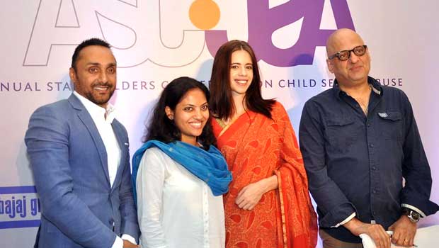 Kalki-Rahul At India’s 1st Conference On Child Sexual Abuse’