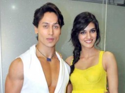 Tiger-Kriti At The Launch Of ‘Whistle Baja’ Song