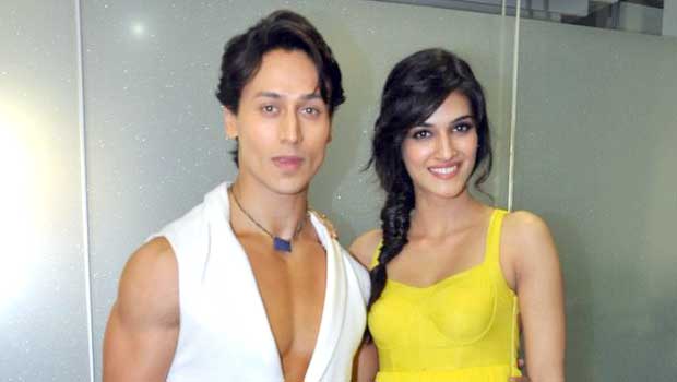 Tiger-Kriti At The Launch Of ‘Whistle Baja’ Song
