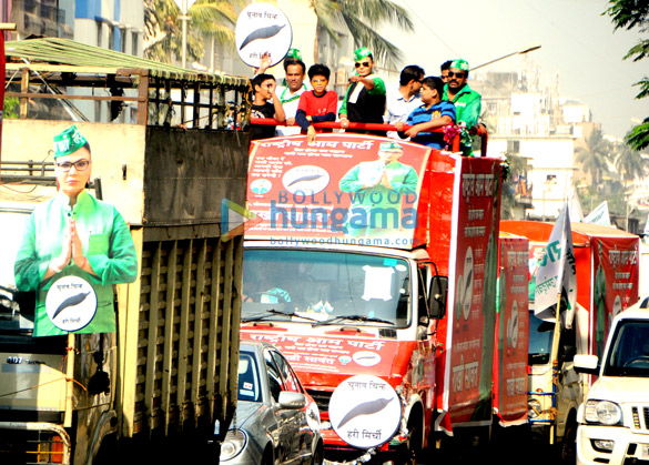 rakhi sawants rashtriya aam party rally 7