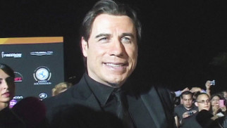 John Travolta At Red Carpet Of IIFA Awards, Tampa Bay