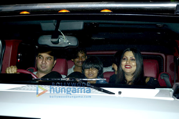 special screening of heropanti at yashraj studios 18