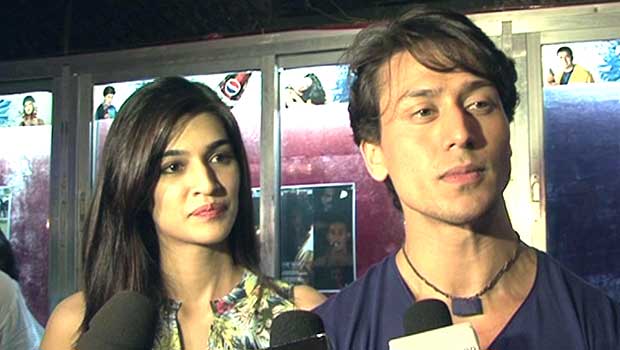Tiger-Kriti Promote ‘Heropanti’ At G7 Multiplex