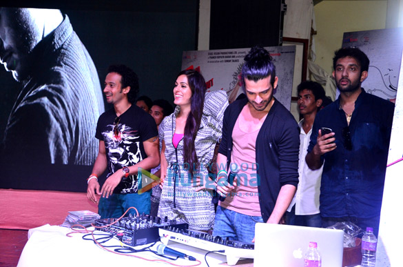 promoting of mad about dance at podar college 4